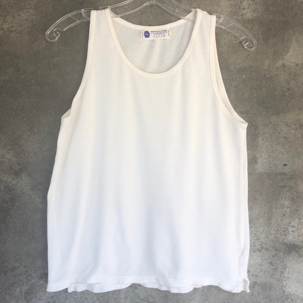 INDUSTRY OF ALL NATIONS Cotton Pique Tank